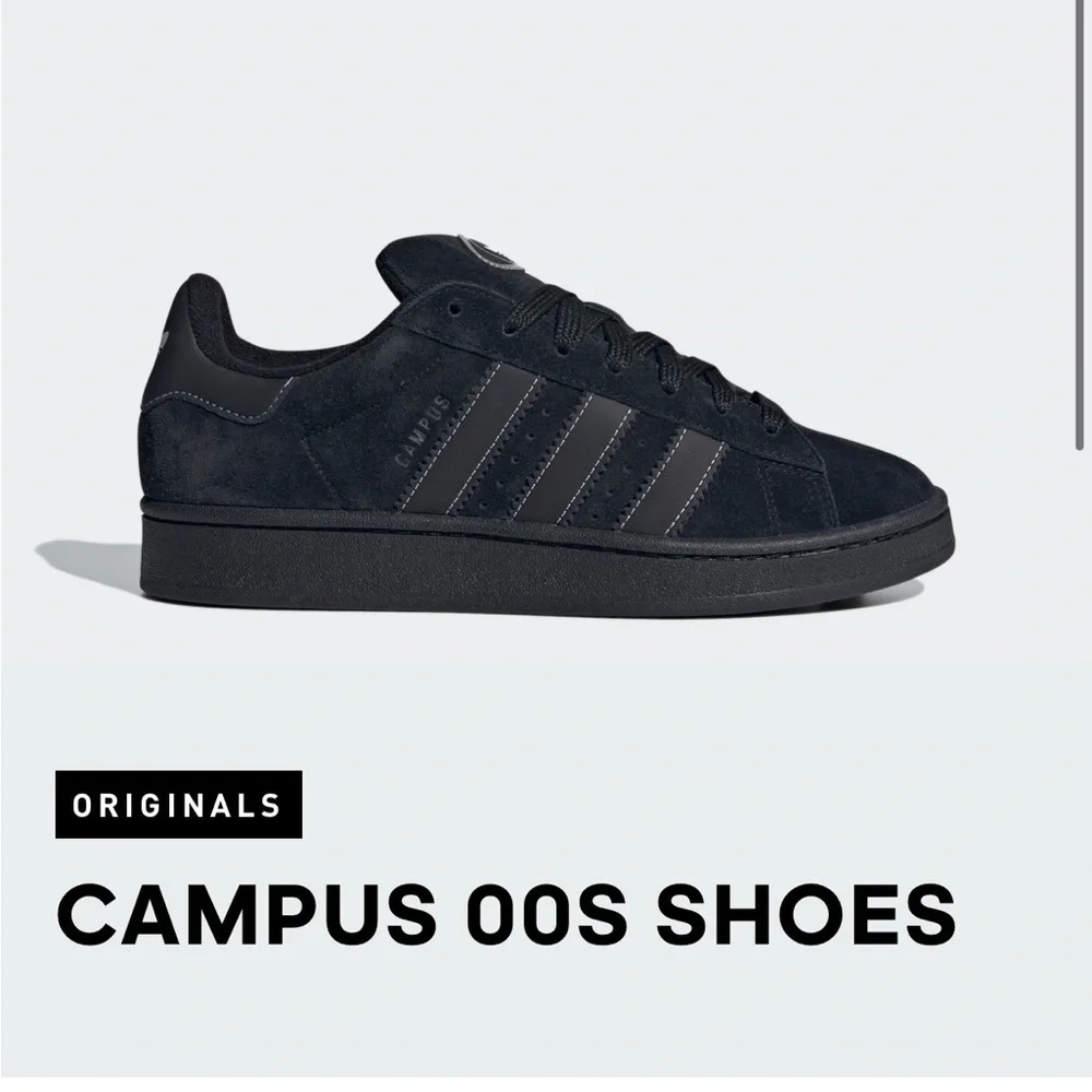Adidas Campus 00S Men's Shoes — Black Size 10.5